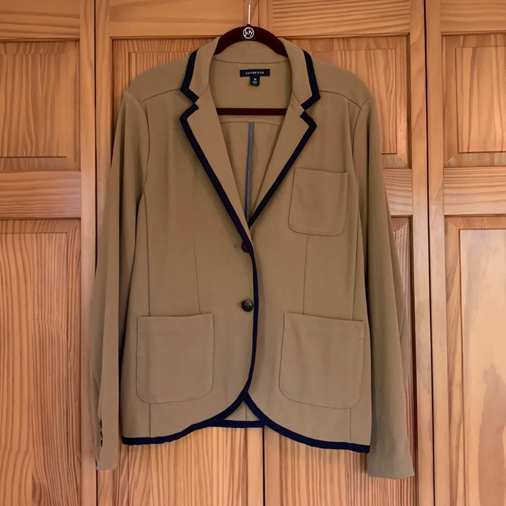 Land’s End Sweater Blazer